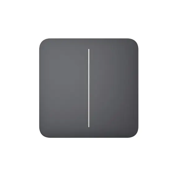 AJAX SYSTEMS Ajax SoloButton (2-gang) két kapcsolós gomb, grafit